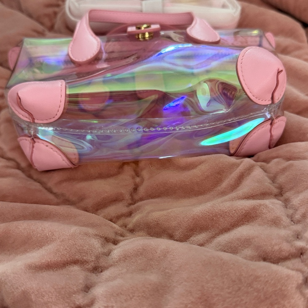 Stoney Clover Lane Pouchette Crossbody Bag 01 in Pink Iridescent - Picture 5 of 7
